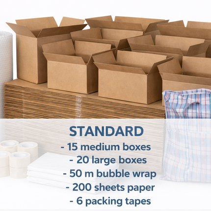 2 Bed Property Removals Packaging Bundle