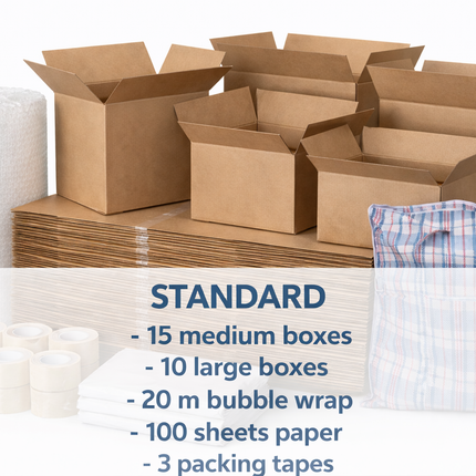 1 Bed Property Removals Packaging Bundle