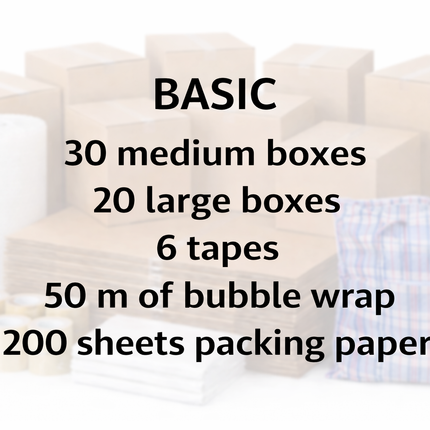 4 Bed Property Removals Packaging Bundle