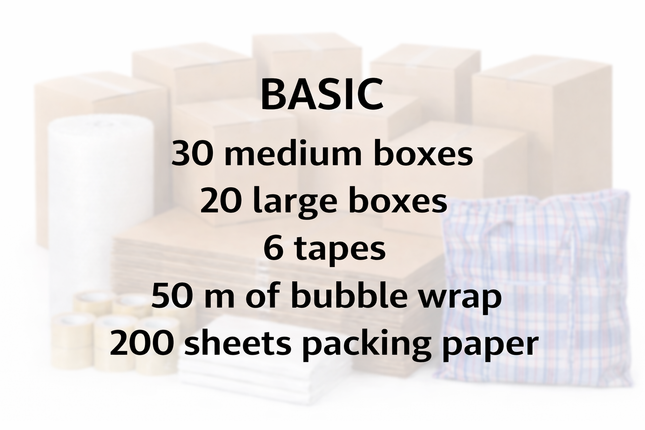 4 Bed Property Removals Packaging Bundle