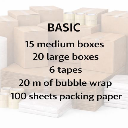 3 Bed Property Removals Packaging Bundle